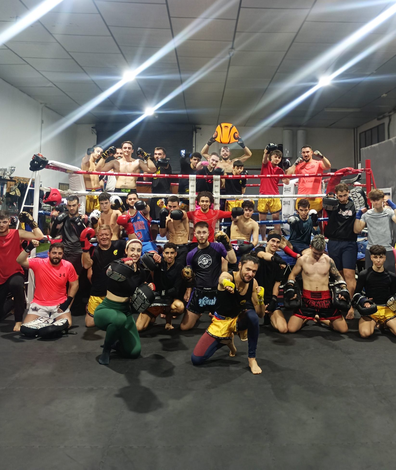 Foto Grupo Beauty Muay Thai